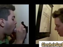straight man takes tricked into gloryhole